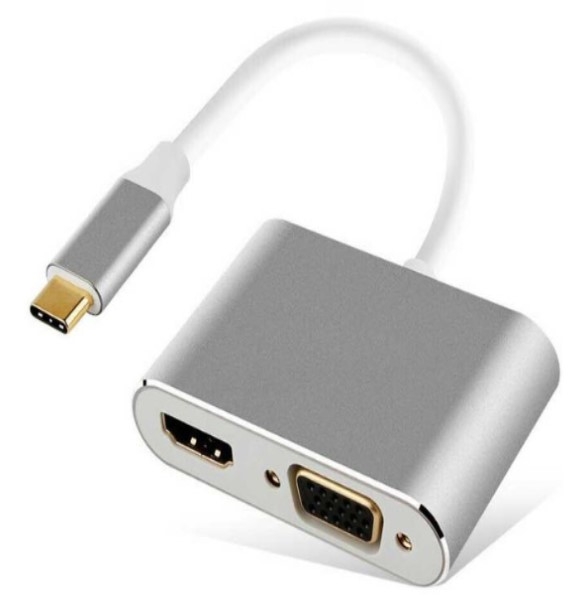USB Hub – USB Type C to HDMI + VGA